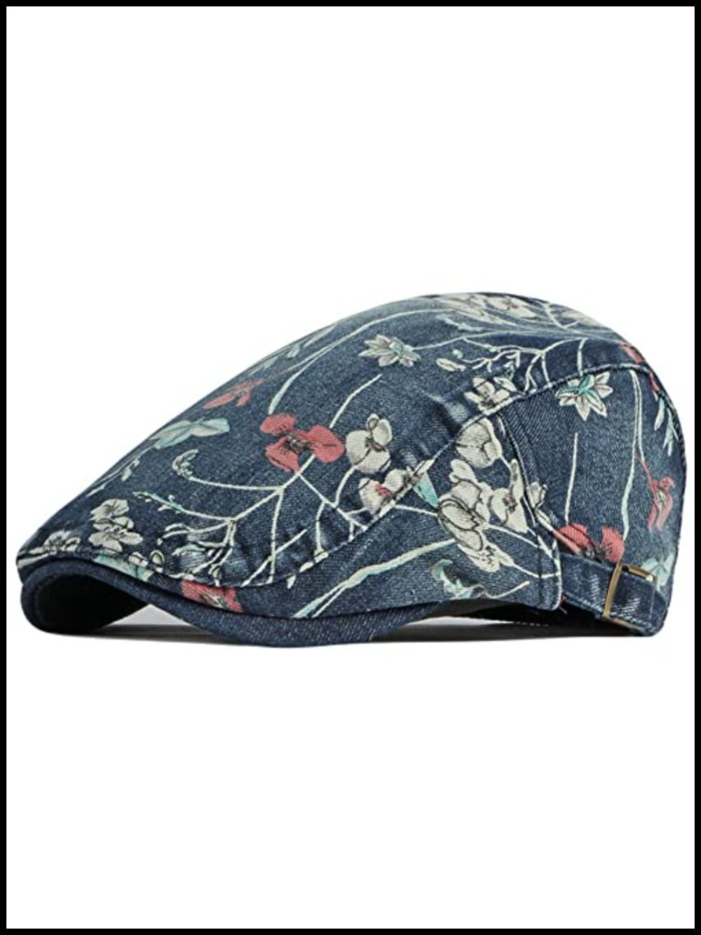 Unisex Cotton Newsboy Ivy Flat Cap Gatsby Cabbie Driving Hat